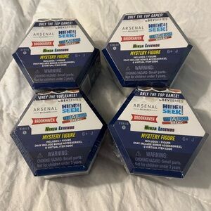 ninja legends‎ Mystery Figure RARE !! COLLECTIBLES !! LOT OF 4